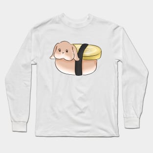 Bunshi Tamago _ Tamago Sushi Bunny Long Sleeve T-Shirt